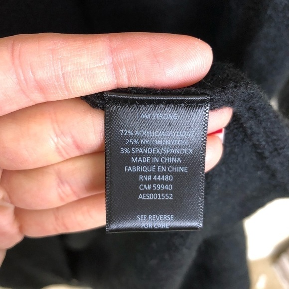 New AFRM Shaylee Black Longline Knit Open Front Cardigan Sweater Size XS/S - Picture 8 of 11